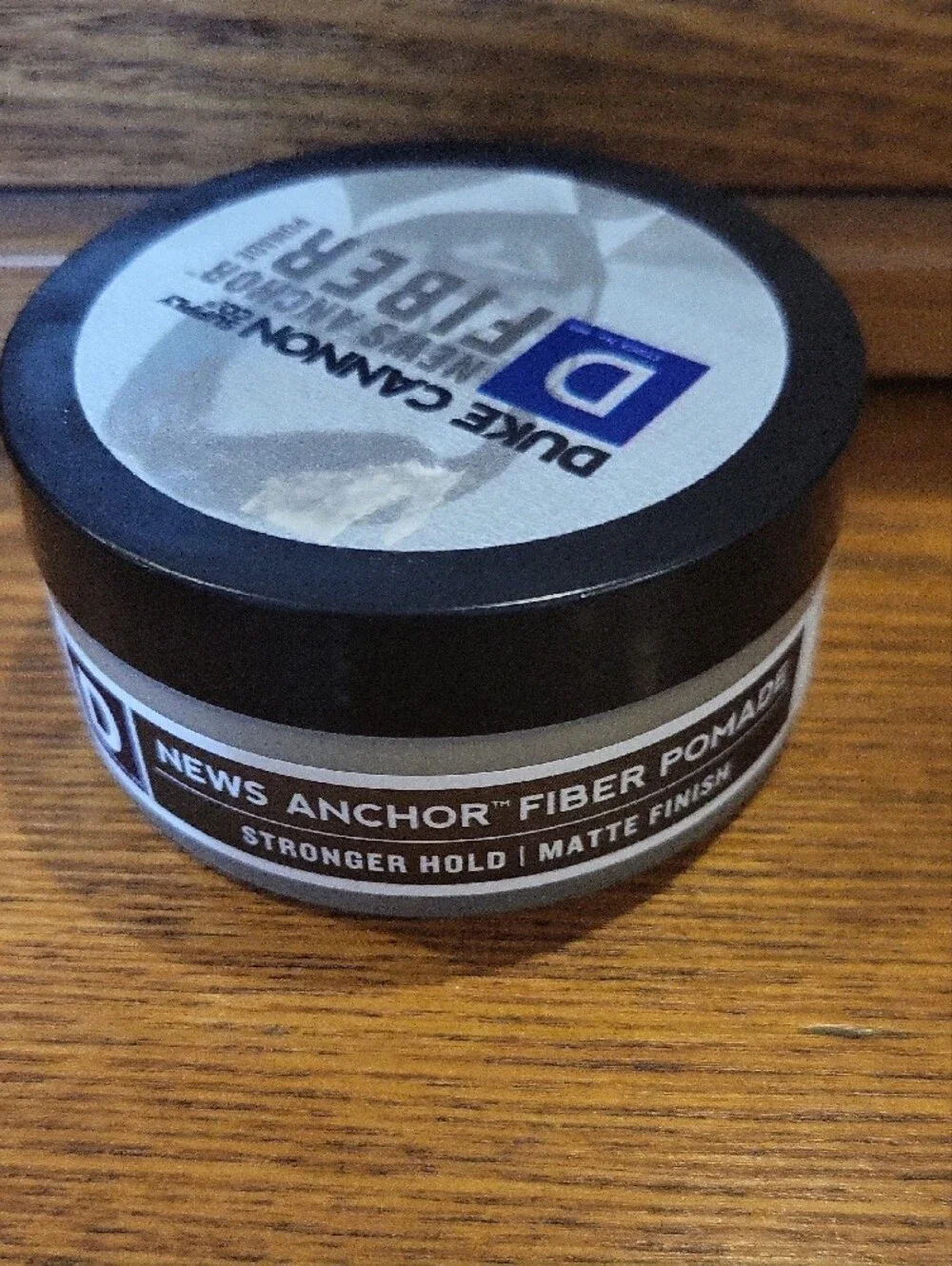 Duke Cannon News Anchor Fiber Pomade - Gray & Black-New